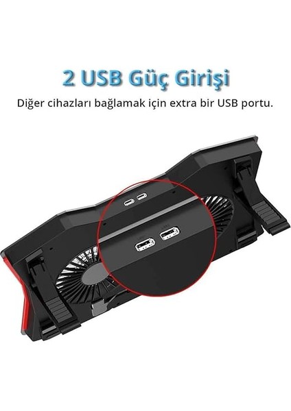 Gt Rgb Gaming Notebook Soğutucu Siyah indirimleri
