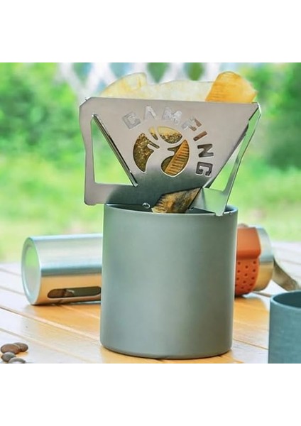 Off Kamp Kamp ve Macera Ekipmanları Kahve Filtre Tutucu Damlalık Coffe Dripper Katlanır Çantalı indirimleri