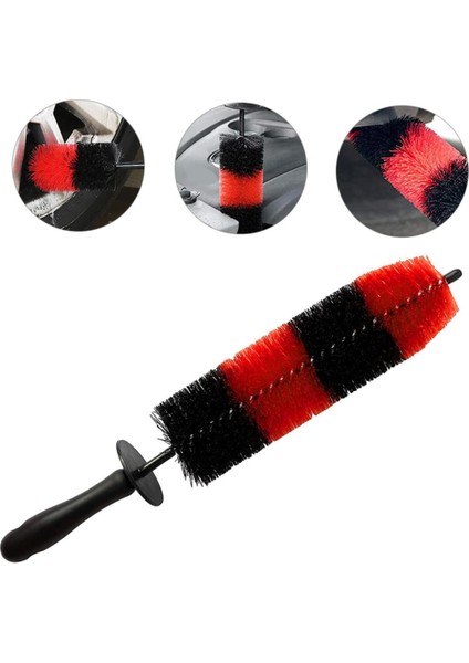 Araba Oto Yıkama Saplı Jant Fırçası 43 cm 1 Adet