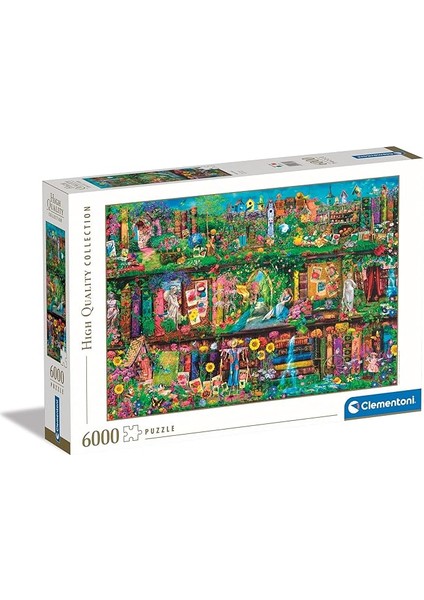 6000 Parça Yüksek Kaliteli Koleksiyon Puzzle Garden Shelf