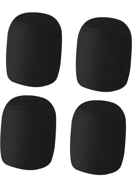 4ADET Sünger Mikrofon Kapağı El Tipi Mikrofonlar Için Rüzgar Yüksek Elastikiyet ve Kolay ile Mikrofon Koruyucu