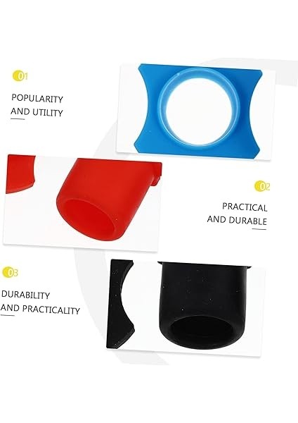 18ADET Mikrofon Kiti Kaymaz Yüzükler ve Sünger Kapaklar ile Dayanıklı Araçları indirimleri