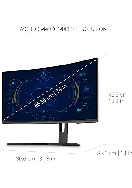 VX3418-2KPC 34” Wqhd, Va, 144HZ, 1ms, Adaptive Sync, 2xhdmı, 2xdp, HDR10, Kavisli Ultra Geniş Oyun Monitörü (21:9) modelleri