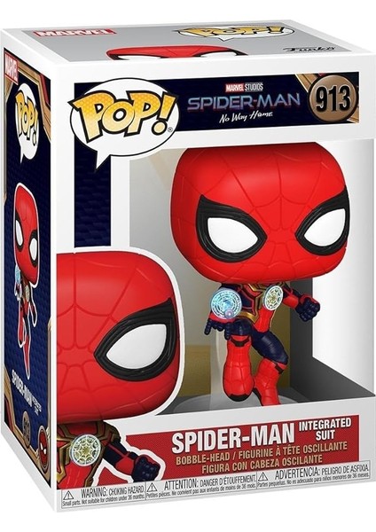 Pop Figür - Marvel Spiderman, Eve Dönüş Yok Örümcek Adam (Entegre Giysi)