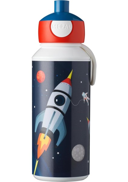 Su Şişesi 400 Ml, Uzay Desenli