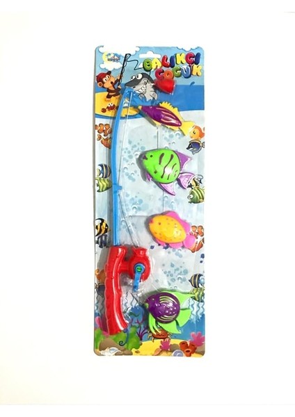 Balıkçı Çocuk Olta Seti Oyuncak Balık, Olta Seti, Balıkçı Seti