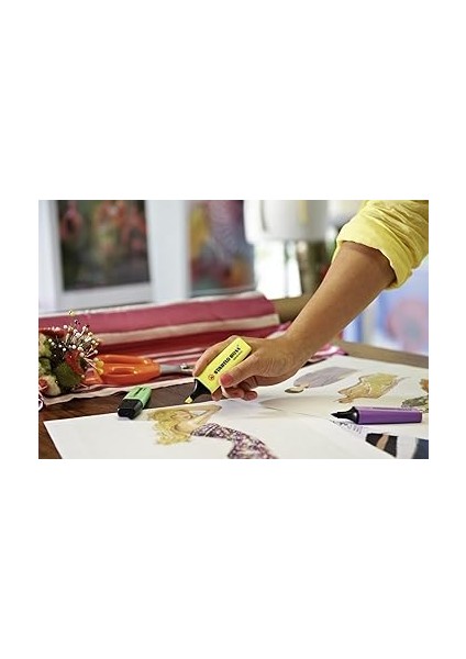 Boss Original Fosforlu Işaretleme Kalemi, 2 mm ve 5 mm Uç, Turuncu - 70/54 modelleri