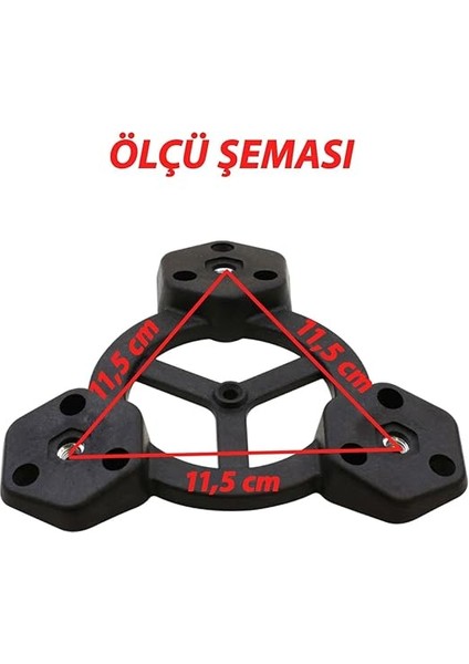 3 Adet Açılı Üçlü Sehpa Bağlantı Aparatı Zigon Puf Tabure Mobilya Masa Ayağı Ayak Takma Tabanı modelleri