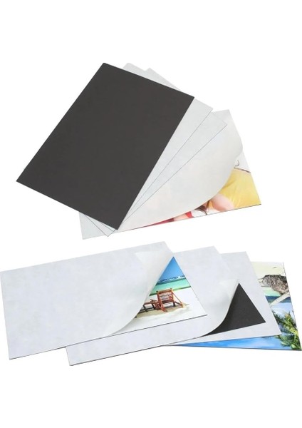 Yapışkanlı Tabaka Mıknatıs Magnet 0,4 mm Kalınlık 61X101 cm modelleri