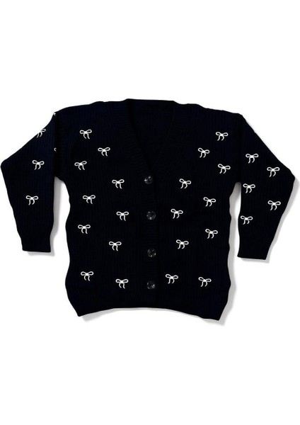 Fiyonk Desenli Çelik Örme Triko V Yaka Hırka modelleri