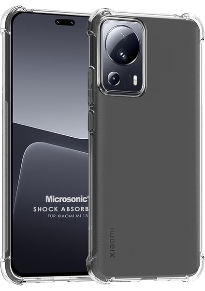 Xiaomi Mi 13 Lite Için Kılıf Shock Absorbing Şeffaf [mi 13 Lite ile Uyumlu Kılıf - Şeffaf]