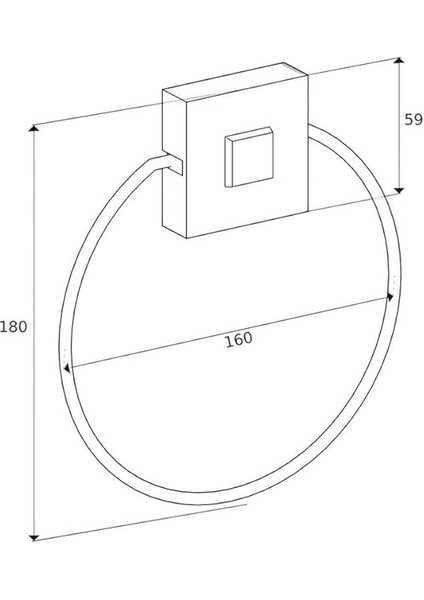 Haus Delmeye Son Yapışkanlı Banyo Mutfak Havluluk Askısı Krom Y-612 modelleri