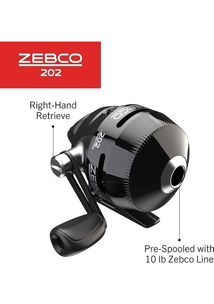 202 Spincast Olta Makarası, Dayanıklı Tamamen Metal Dişliler, Kadranlı Ayarlanabilir Sürükleme ve Dahili Kanca Tutucu, Boyut 30 modelleri