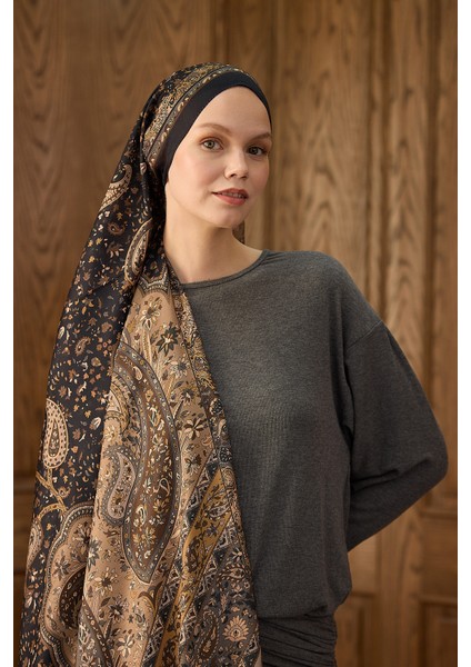 Winter Bloom Soft Şal