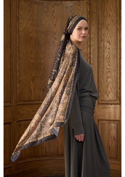 Winter Bloom Soft Şal modelleri