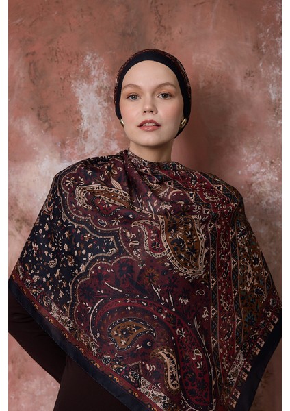 Winter Bloom Soft Şal