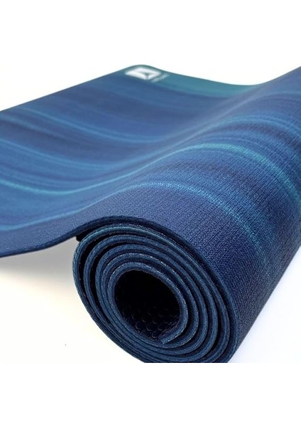 Per Yoga Mat Kaydırmaz ve Çevre Dostu, Ev Egzersizi Için Pilates Mat, 5mm, Mavi fırsatları