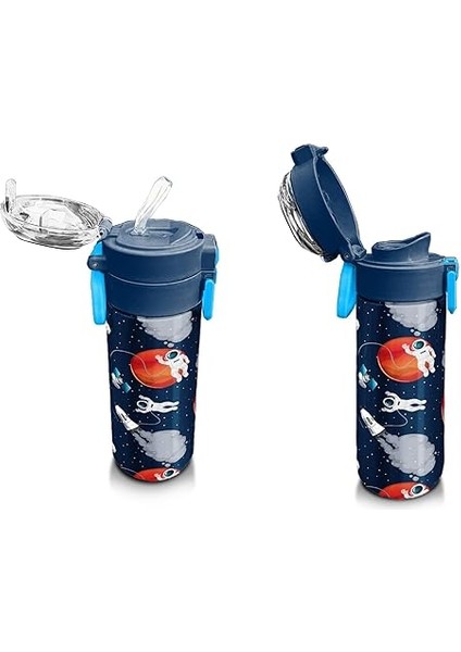 High Çelik Matara Termos/suluk 31999-500ML, Lacivert Mavi Astronot - Erkek Çocuk fırsatları