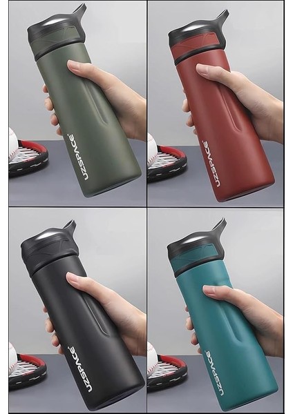 Pipetli Çelik Termos 520 ml 4 Farklı Renk 12 Saate Kadar Yalıtım fırsatları