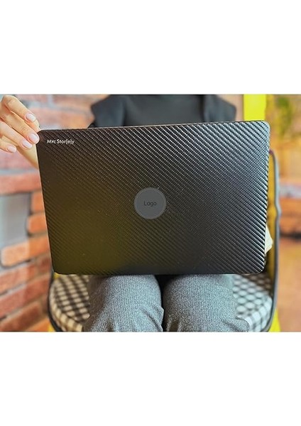 Kılıf Karbon Fiber Macbook M1 Air 13INÇ (Touchıd'li M1 Air) A2337 A2179 A1932 ile Uyumlu Siyah indirimleri