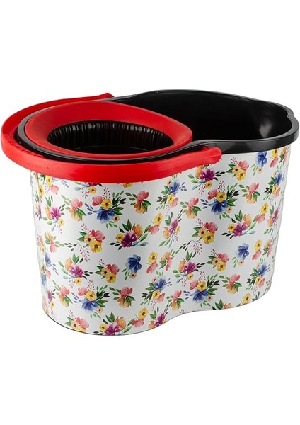 Desenli Döner Pratik Mop Seti 16 Litre (NVA506) modelleri