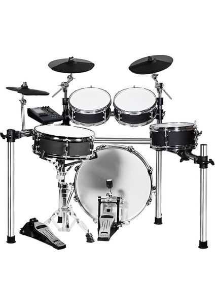 Drums Kit 5 Drums 3 Cymbals Acoustic Style Electronic Drum Adult Student Professional Stage Performance Jazz Drum Professional Electronic Drums Set