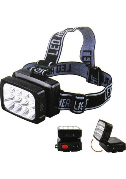 Ledli Güçlü Şarjlı Kafa Lambası Watton -064 fiyatları