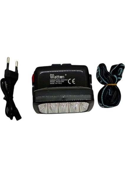 Ledli Güçlü Şarjlı Kafa Lambası Watton -064 fırsatları