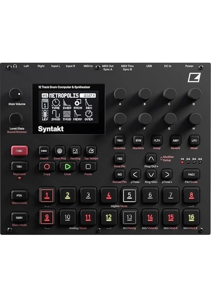 Syntakt | 12 Track Drum Computer & Synthesizer