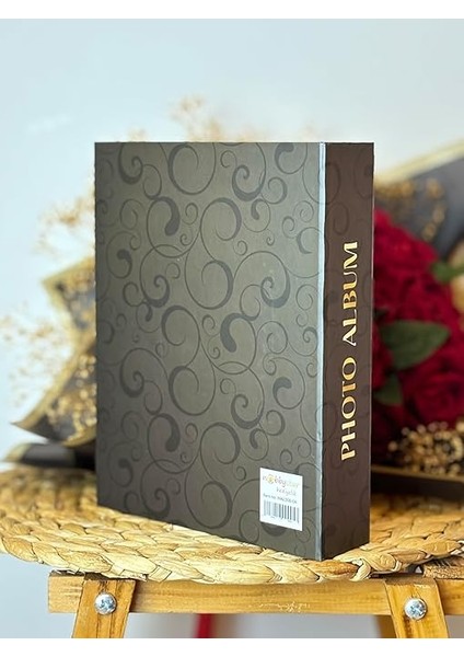 RS306 Fotoğraf Albümü 10X15CM 200 Fotoğraf Kapasiteli Retro Desenli Lüks Albüm fiyatları