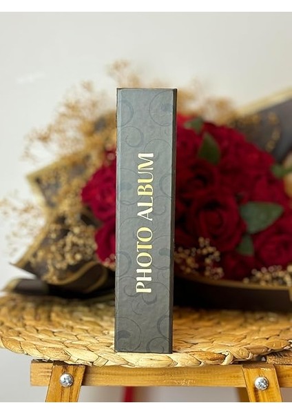 RS306 Fotoğraf Albümü 10X15CM 200 Fotoğraf Kapasiteli Retro Desenli Lüks Albüm modelleri