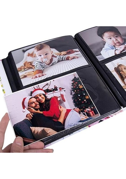 RS306 Fotoğraf Albümü 10X15CM 200 Fotoğraf Kapasiteli Retro Desenli Lüks Albüm fırsatları