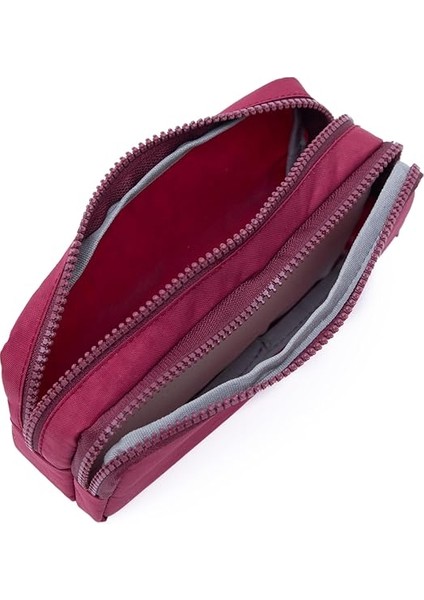 K01105 Çift Gözlü Kalemlik Kalem Kutu Kalemkutusu Yerli Üretim Orjinal (Bordo) indirimleri