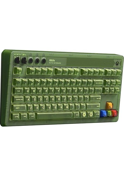 Retro 87 Mekanik Klavye Rgb Backlight, Bluetooth/2.4g/usb-C Hot Swappable Wireless Gaming Keyboard For Windows And Android - Xbox Edition (Resmi Lisanslı) - Qwerty Ingilizce fiyatları