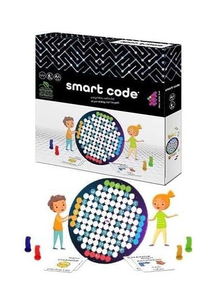 Zeka Smart Code Kodlama Oyunu 6 Yaş 4 Oyuncu