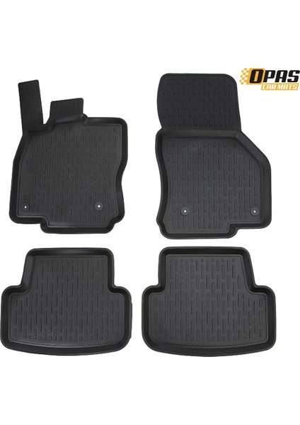 Audi A3 Sedan 2021 Üzeri Uyumlu 3D Havuzlu Oto Paspas