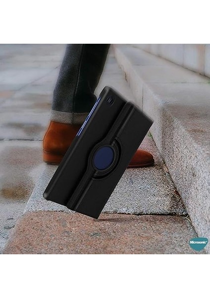 Lenovo Tab M10 3.nesil 10.1`` Için Kılıf (TB-328F) 360 Rotating Stand Deri Siyah [tab M10 3.nesil ile Uyumlu Kılıf - Siyah] fırsatları