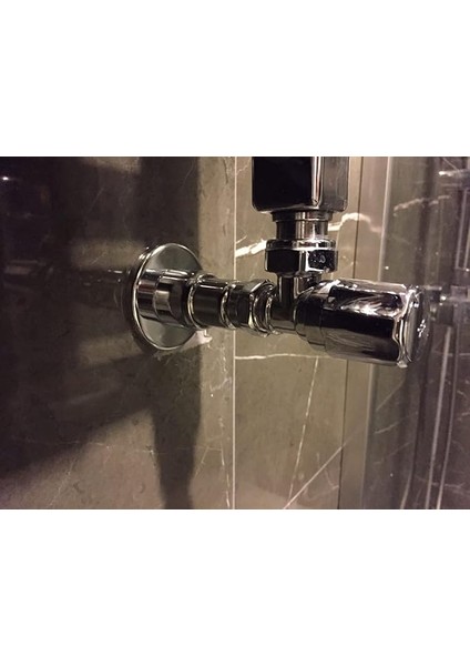 Ayarlı Boru Gizleme - Krom