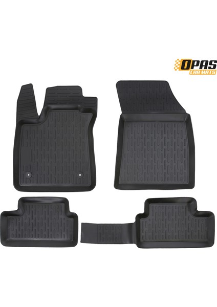 Renault Megane 4 Hb 2016 Sonrası 3D Havuzlu Oto Paspas