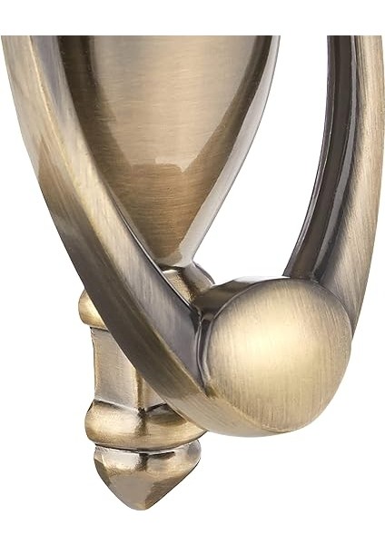 S 4235 Kapı Tokmağı ve Görüntüleyici, Döküm Yapı, Antik Pirinç Kaplama (Tekli Paket), Kahverengi modelleri