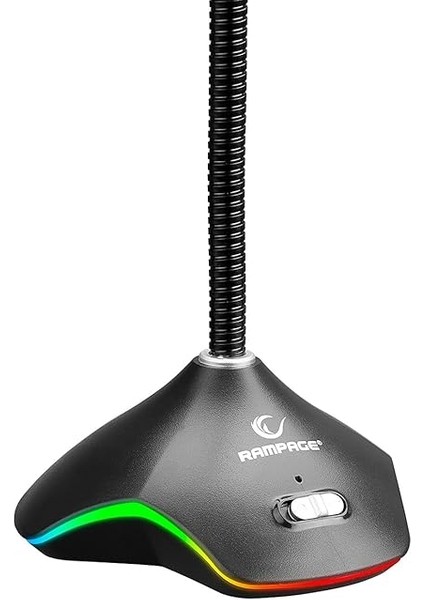 Rmx-M7 Python Siyah/kırmızı Pc 3,5m Ps4-Xbox-Mobile Esnek Sağlam Gaming Oyuncu Mikrofon modelleri