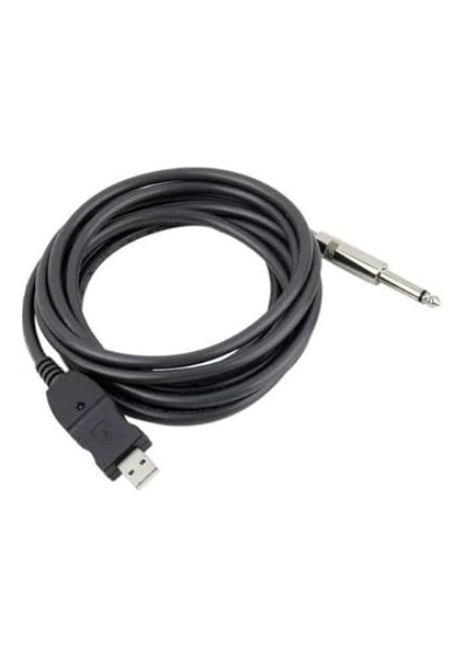 USB To 6.3 mm Çivi Jack Gitar Saz Bağlantı Kablosu 6.3 mm USB Çevirici fiyatları