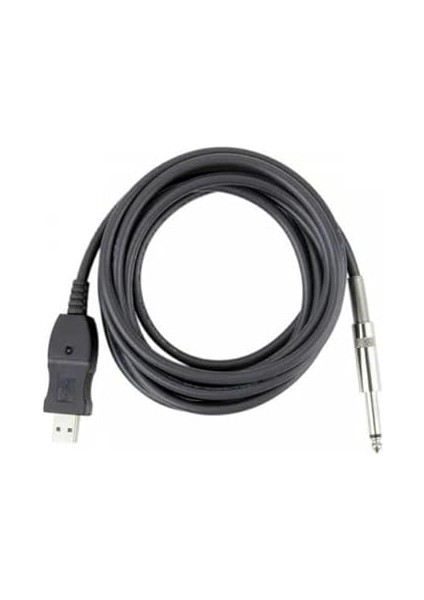 USB To 6.3 mm Çivi Jack Gitar Saz Bağlantı Kablosu 6.3 mm USB Çevirici indirimleri