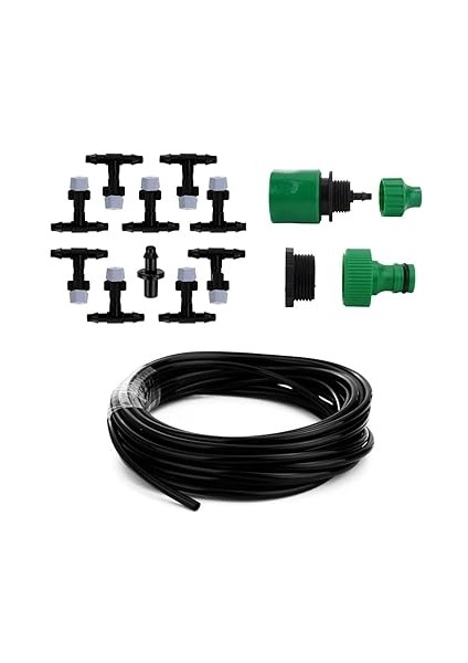 Metre Kendin Yap Balkon Veranda Çardak Kamelya Sulama Serinletme ve Nemlendirme Sistemi (5122) modelleri