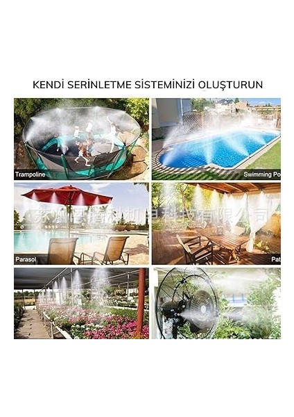 Metre Kendin Yap Balkon Veranda Çardak Kamelya Sulama Serinletme ve Nemlendirme Sistemi (5122) indirimleri