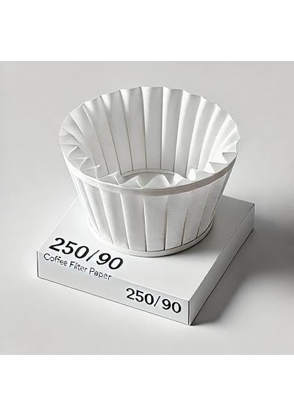 Basket Filtre Kağıdı 250 Adet 85/245 Kahve Kağıdı Brew Rite 250/90 Basket Filtre Kağıdı indirimleri