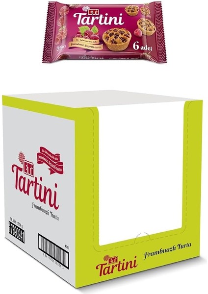 Tartini Frambuazlı Turta 114 G x 14 Adet