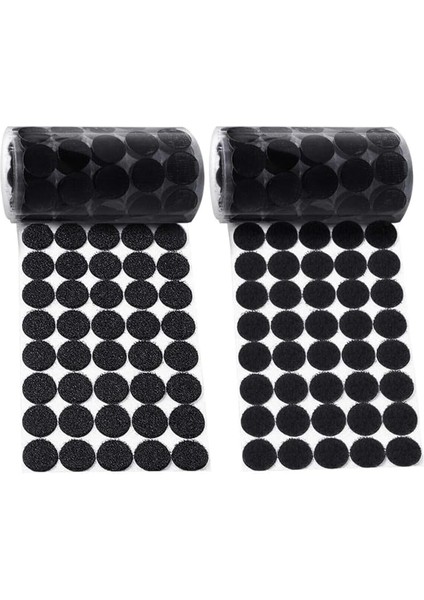 Magnet 25 Adet Arkası Yapışkanlı Yuvarlak Cırt Cırtlı Bant - Kaliteli Cırt Bant - Çap 1,5cm Cırt Cırt Band modelleri