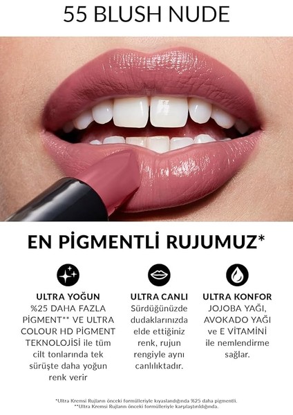 Ultra Kremsi Ruj - Blush Nude modelleri