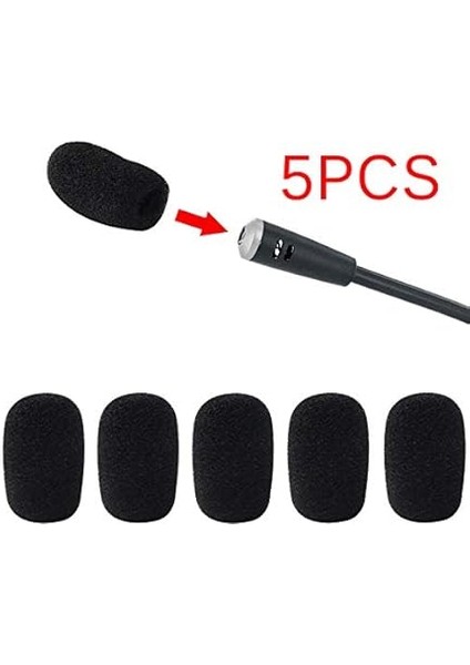 Mikrofon Pedi Mikrofon Süngeri Mikrofon Yastığı Yaka Mikrofon Süngeri Kulaklık Mikrofon Süngeri Kürsü Mikrofon Süngeri (Siyah) indirimleri